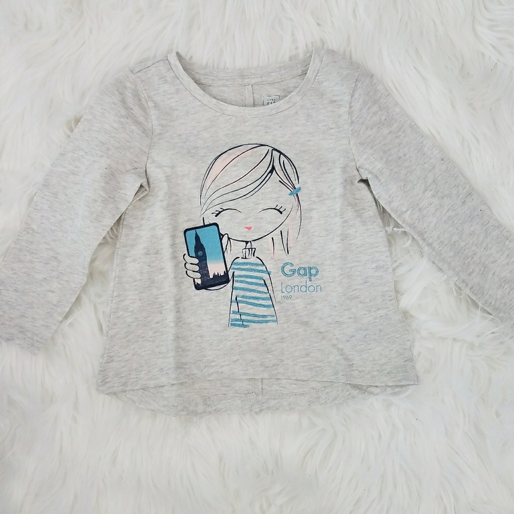 NWOT Baby Girl Gap London T-Shirt